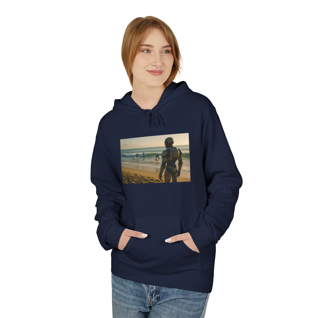 Beach Snapshot Hoodie — Vintage Surf Photo Pullover