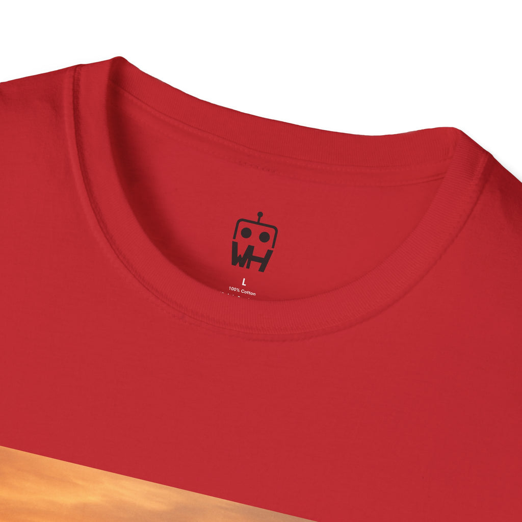 Sunset Surfer T-Shirt — Witness Human Beach Sunset Photography Tee