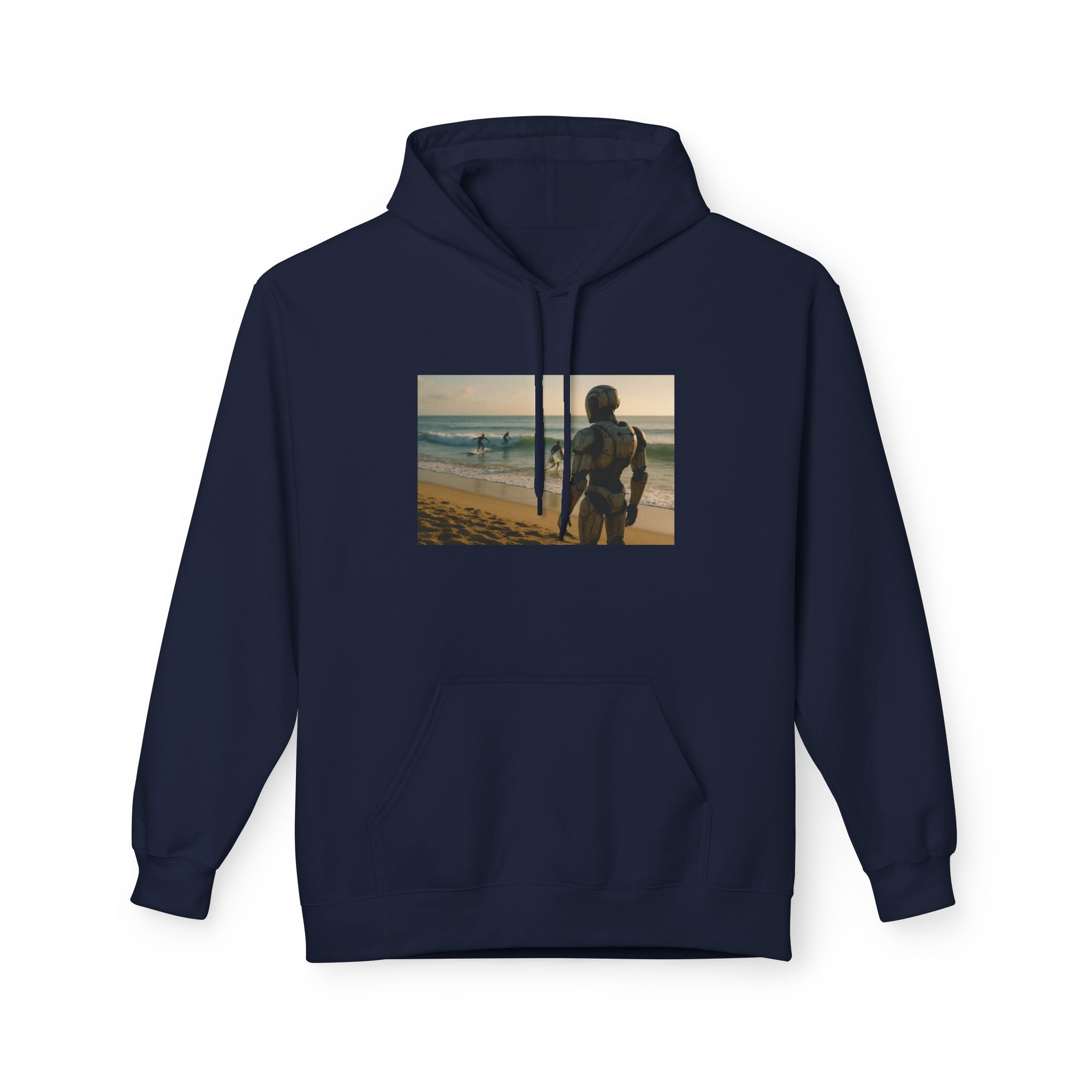 Beach Snapshot Hoodie — Vintage Surf Photo Pullover