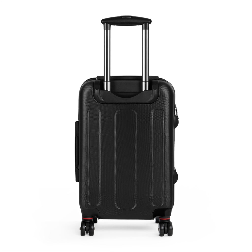 People Staring at Their Cell Phones — Van Gogh-Inspired Rolling Luggage