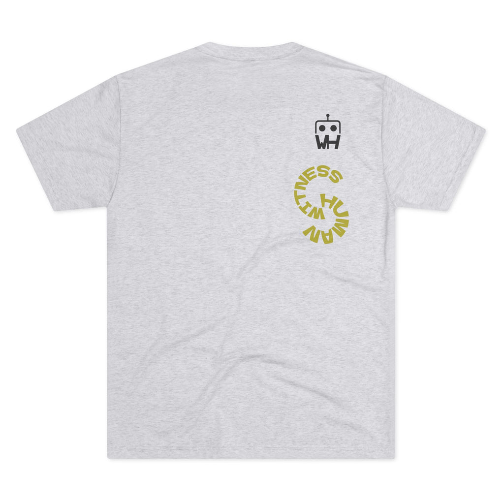 Surf Robot Graphic Tee — Vintage Beach Scene Crew T‑Shirt