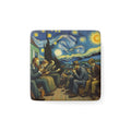 People Staring at Their Cell Phone Magnet — Van Gogh Inspired