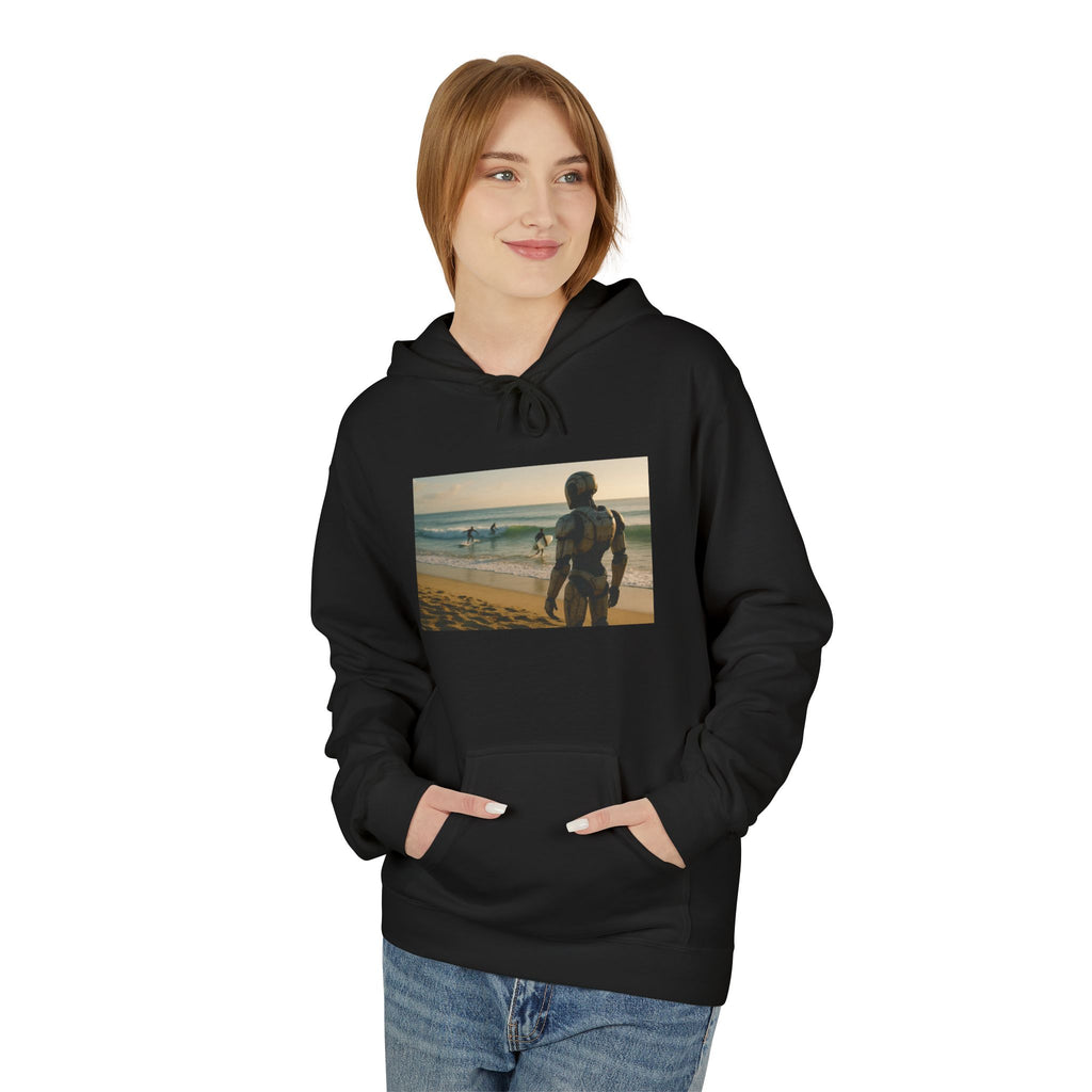 Beach Snapshot Hoodie — Vintage Surf Photo Pullover