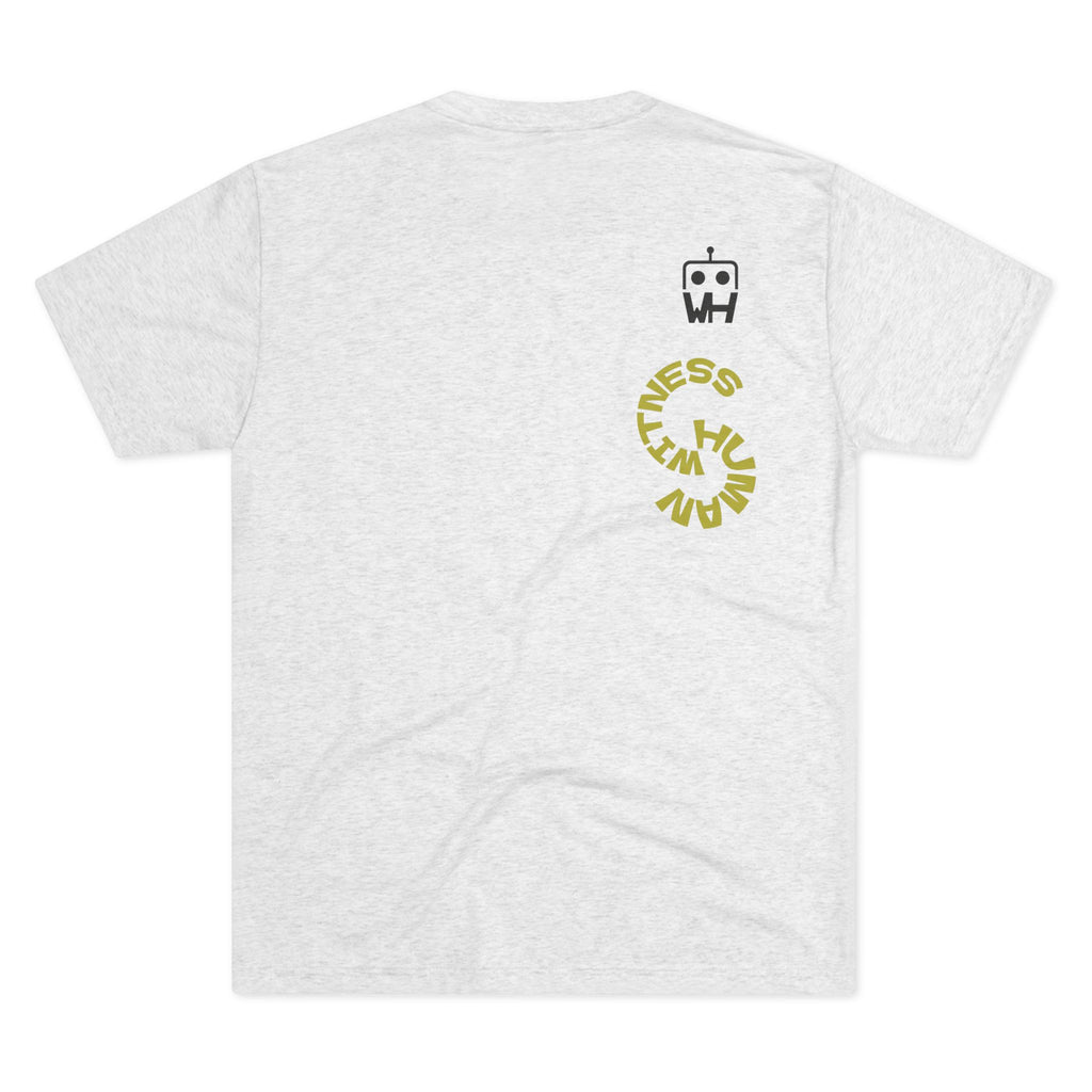 Surf Robot Graphic Tee — Vintage Beach Scene Crew T‑Shirt
