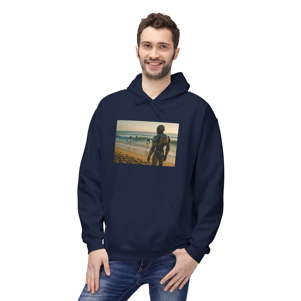 Beach Snapshot Hoodie — Vintage Surf Photo Pullover